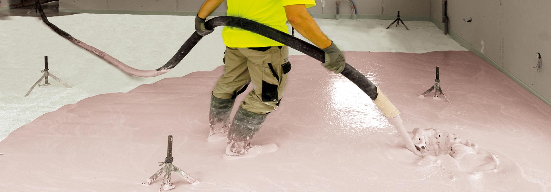 Chape liquide Top'Isol — résultat professionnel sur sol neuf